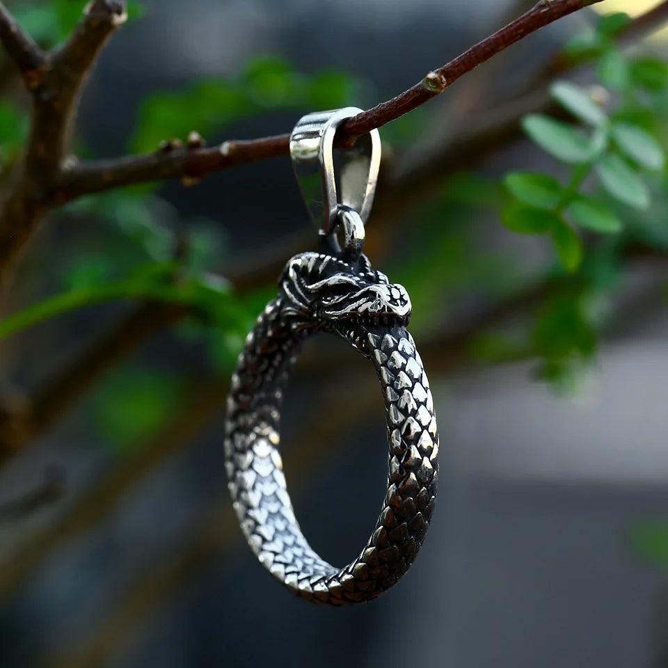 Ouroboros Symbol Ring β Infinity and Eternal Design