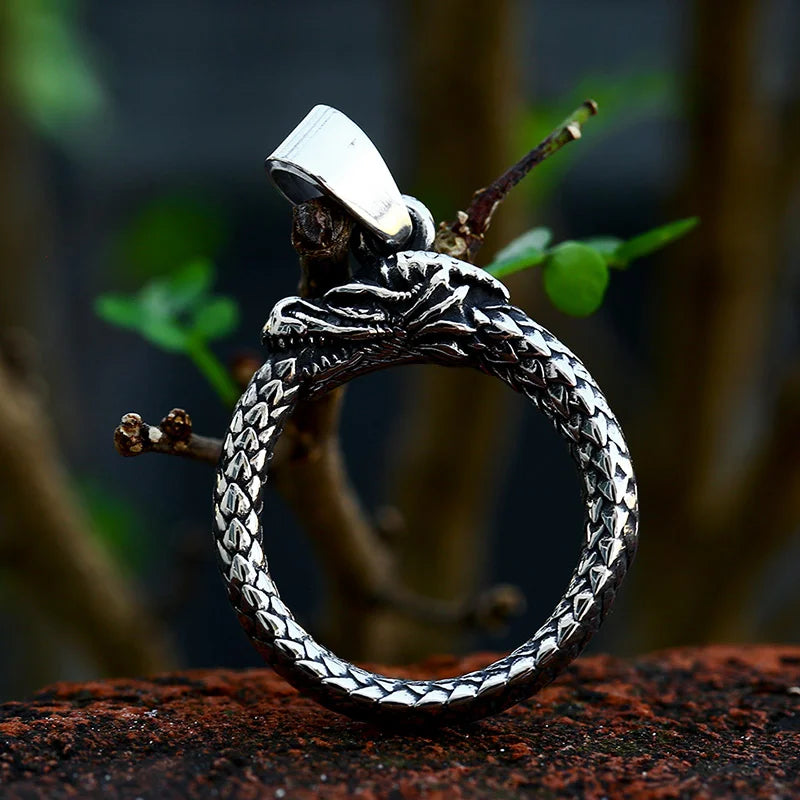 Ouroboros Symbol Ring β Infinity and Eternal Design
