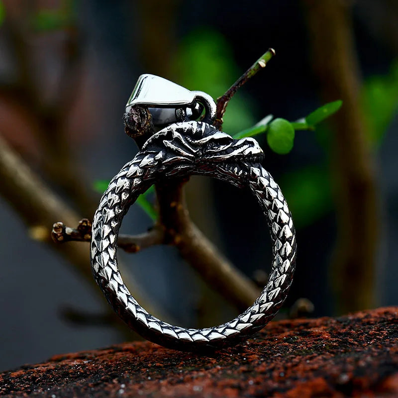 Ouroboros Symbol Ring β Infinity and Eternal Design