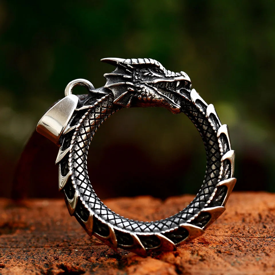 Ouroboros Symbol Ring β Infinity and Eternal Design