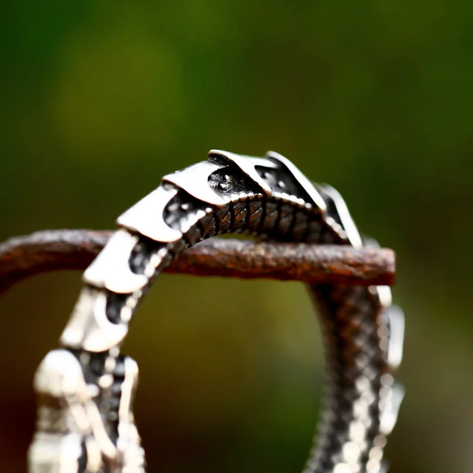 Ouroboros Symbol Ring β Infinity and Eternal Design
