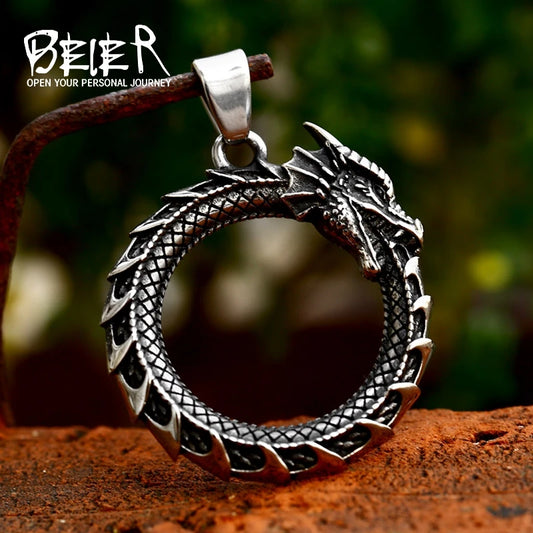 Ouroboros Symbol Ring – Infinity and Eternal Design