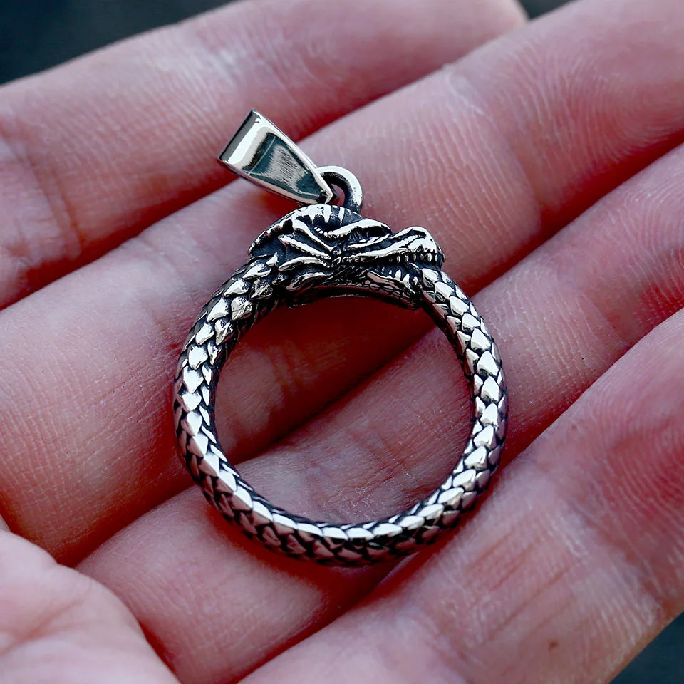 Ouroboros Symbol Ring – Infinity and Eternal Design