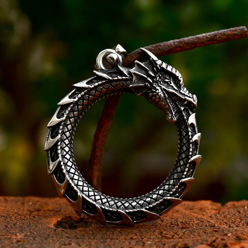 Ouroboros Symbol Ring – Infinity and Eternal Design
